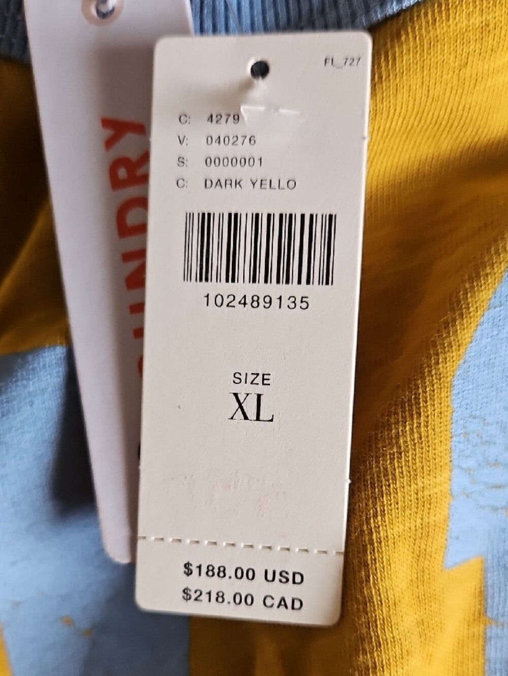 NWT Anthropologie Sundry Rugby Midi Dress 🌸 Size XL - Picture 8 of 9